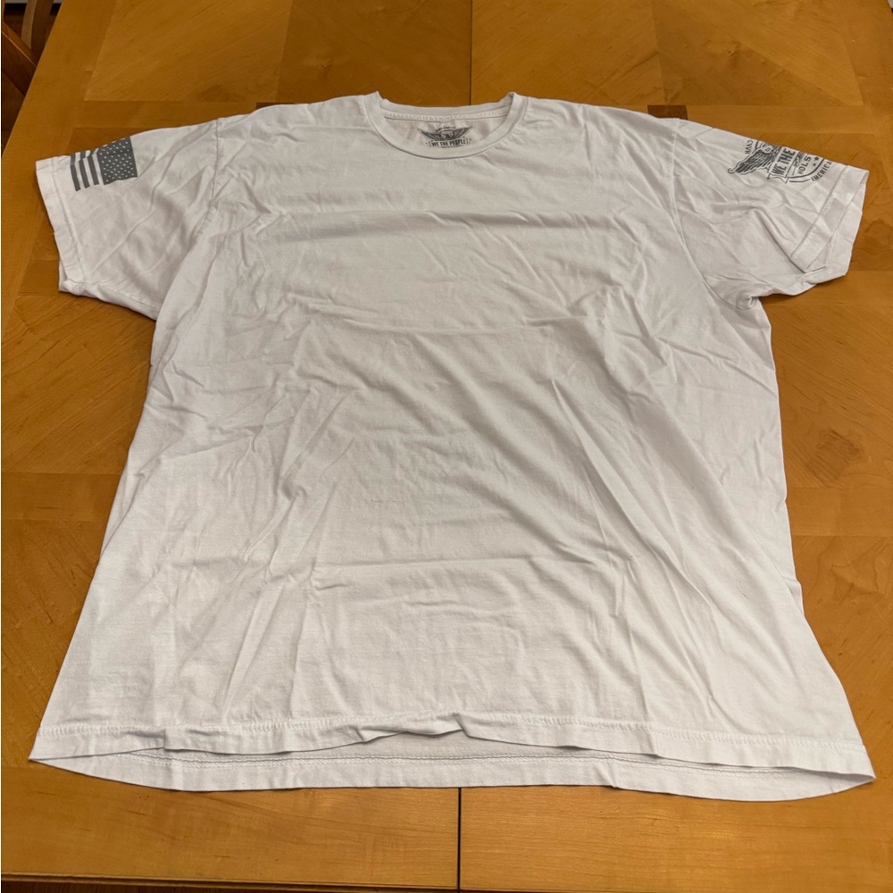 White “We The People” Graphic Men's T-Shirt
